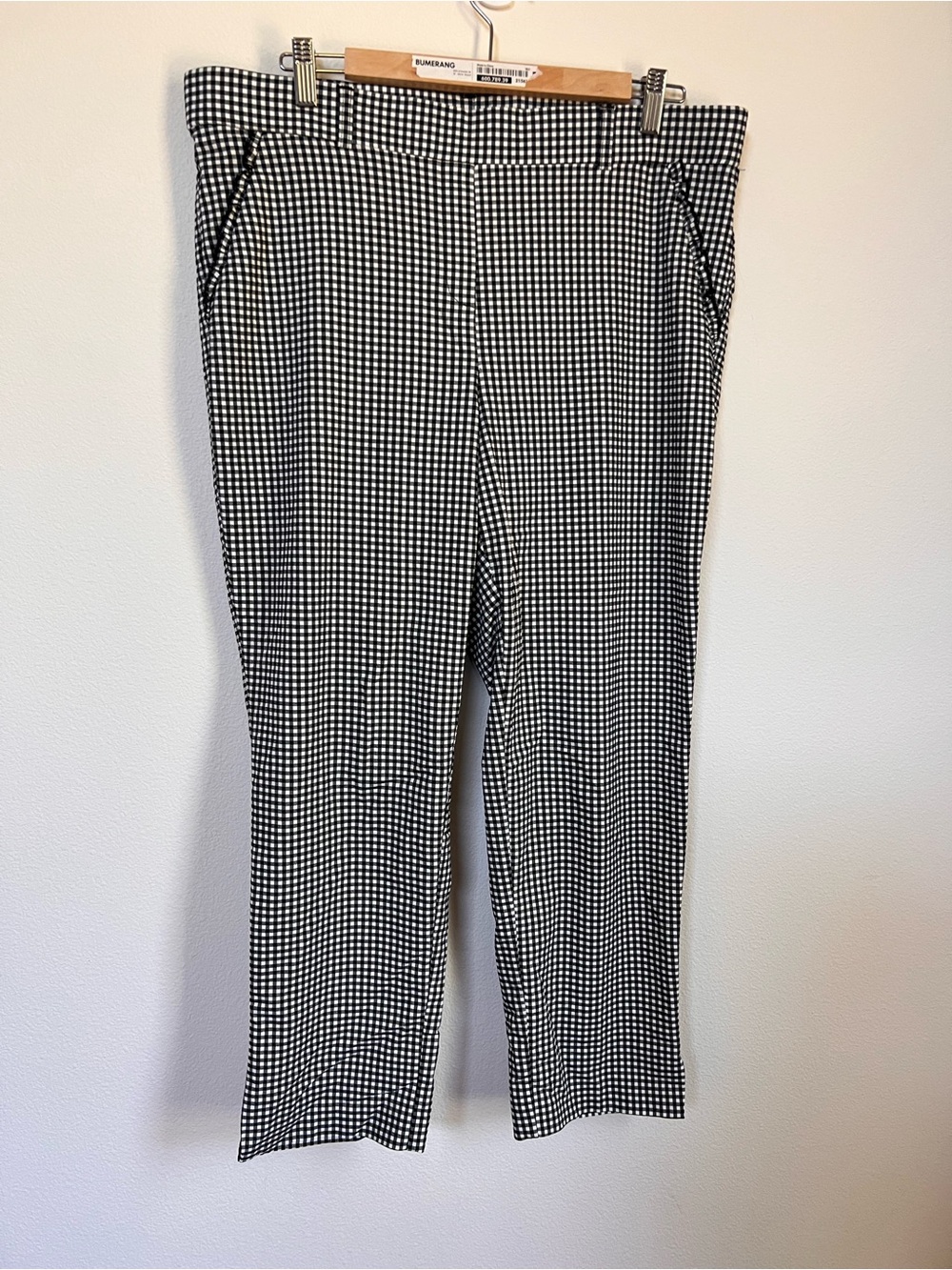 Black & White Check Women’s Pants